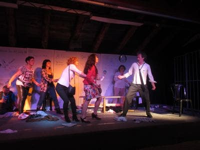 La Seca: El elenco «Repeine teatro», un jarro de agua fría en la Muestra de Teatro