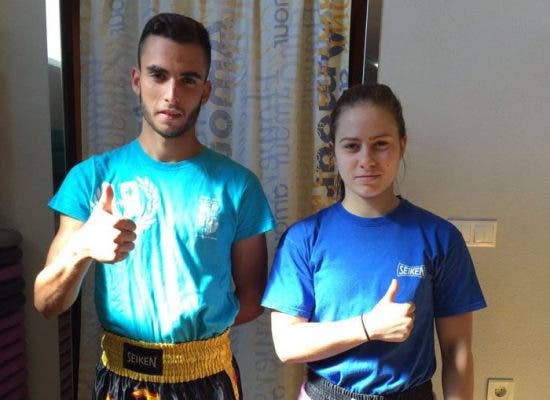 Dos medinenses compiten en Dublín en el Mundial Junior de Kickboxing