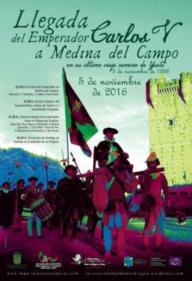 Medina celebra hoy la llegada del Emperador Carlos V a la villa