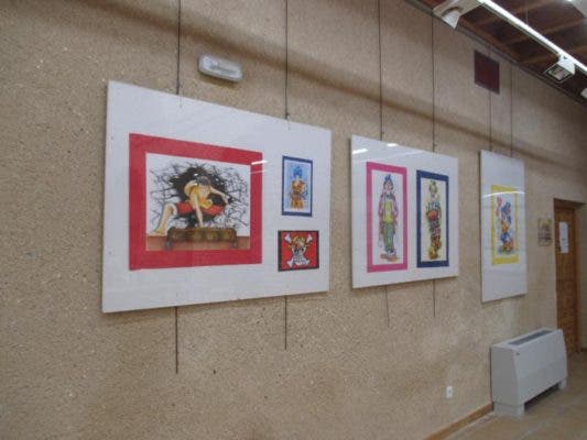 Las láminas de Geovana Núñez se pueden visitar en el Centro Cultural Integrado