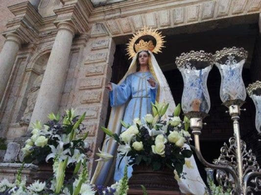 La Cofradía de Nuestra Madre Santísima de la Soledad y Virgen de la Alegría estrenará, en Semana Santa, un nuevo estandarte