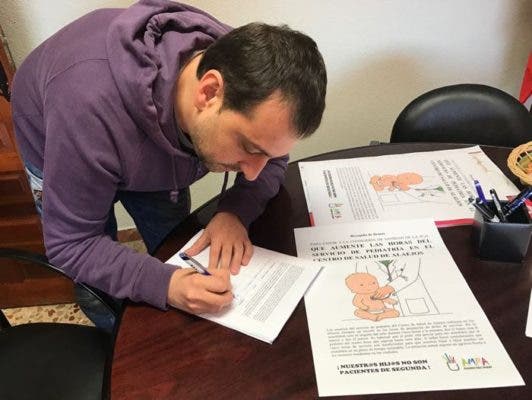 Castronuño: El AMPA inicia la recogida de firmas para solicitar a la Junta la ampliación de horarios de Pediatría del Centro de Salud de Alaejos