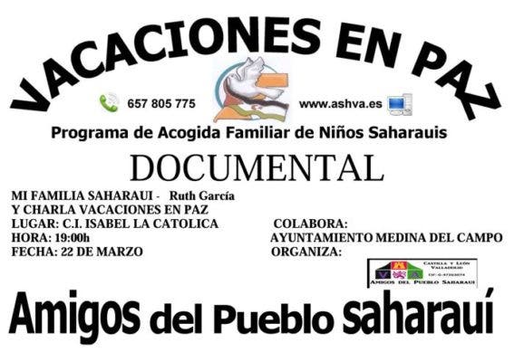 El Centro Cultural Integrado acoge mañana el documental «Mi familia saharaui», de Ruth García