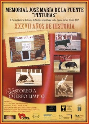Medina del Campo: La ATC «Los Cortes» presentó el cartel del XXXVIII Premio Nacional de Cortes de Novillos