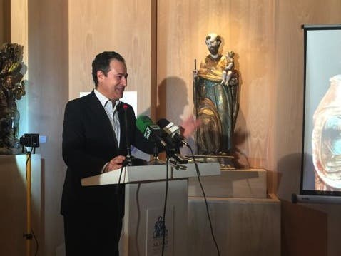 El Museo de las Ferias ha presentado la restauración de la escultura “San José con el niño”