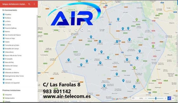 Una empresa local garantizó la conexión a Internet y a telefonía móvil en la comarca de Medina del Campo tras el «apagón» de iberbanda