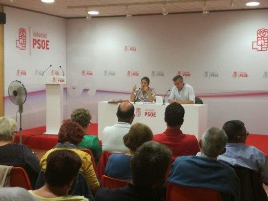 La alcaldesa medinense presentó sus objetivos respecto al PSOE de Valladolid en el caso de llegar a la Secretaría Provincial