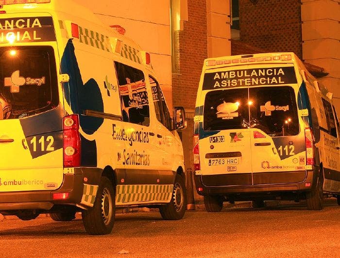 Tres heridos y trasladados a Hospitales en un accidente ocurrido en un municipio vallisoletano