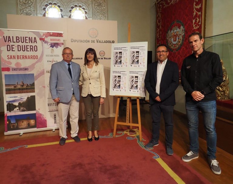 La Diputación de Valladolid presenta el X Triatlón Bodegas Valbuena de Duero y San Bernardo