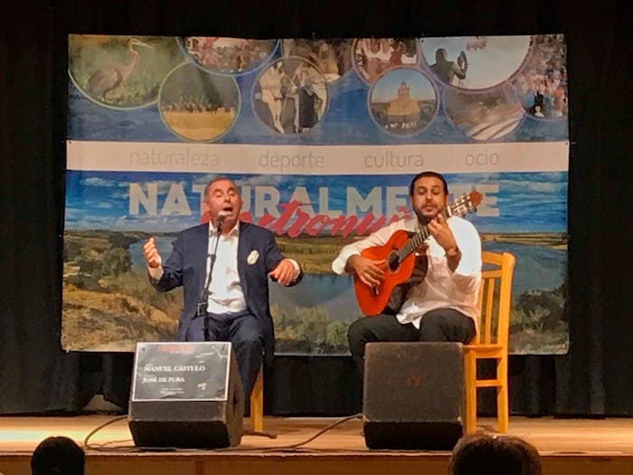 Castronuño: Lleno absoluto en el recital de flamenco de ayer