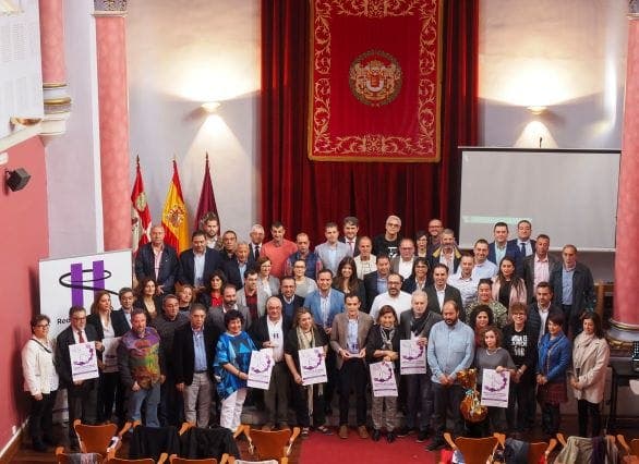 Conrado Íscar preside el acto institucional de la Red de municipios de Valladolid ‘Hombres por la igualdad’.