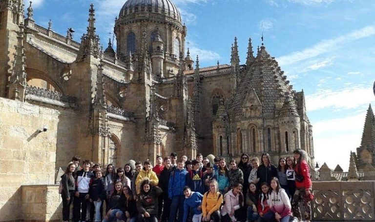 Colegio San José: El curso de 2º ESO visita a Salamanca