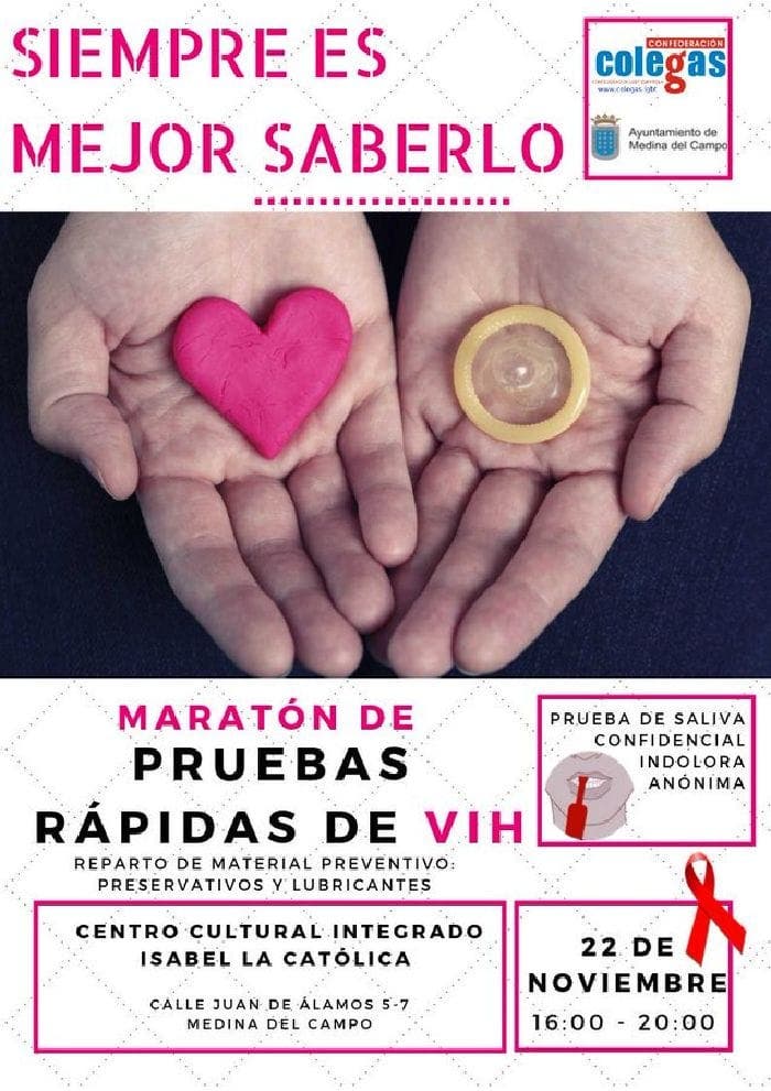 Medina del Campo: Maratón de pruebas rápidas de VIH