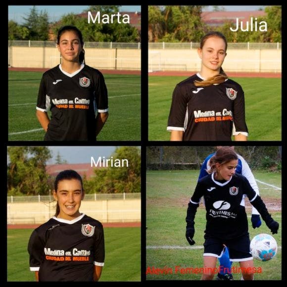 Marta Jiménez, Julia Martín y Mirian Náñez,  convocadas por la Selección de Castilla y León
