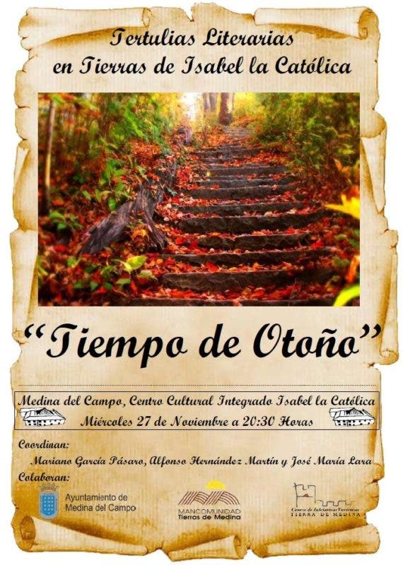 La plática «Tiempo de otoño» en el Centro Cultural Isabel La Católica de Medina del Campo