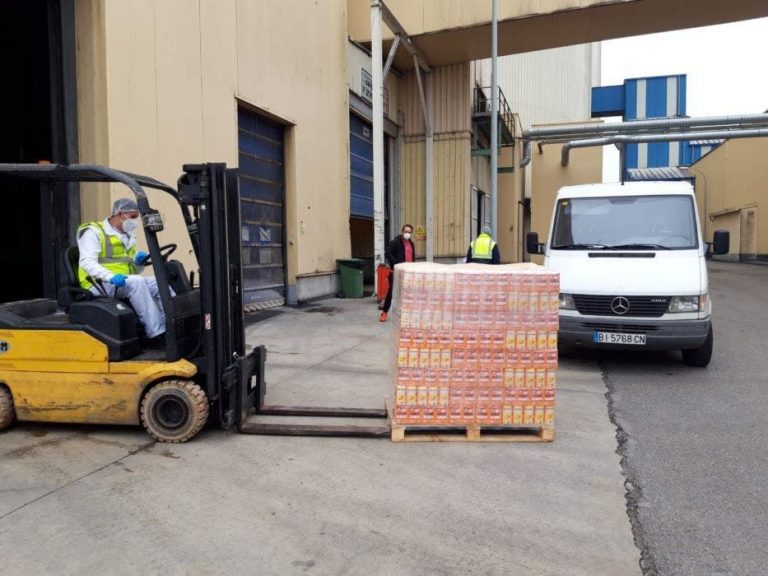 La Diputación hará llegar ayuda de emergencia al Banco de Alimentos con productos de la Marca Alimentos de Valladolid