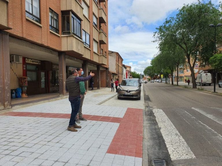 El Ayuntamiento de Tordesillas inicia su plan de inversiones frente al Covid-19 con el arreglo de la Avenida de León
