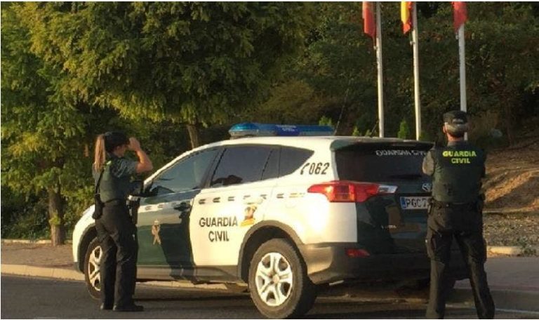 La Guardia Civil investiga a una persona que simuló el robo de su vehículo tras tener un accidente sin seguro