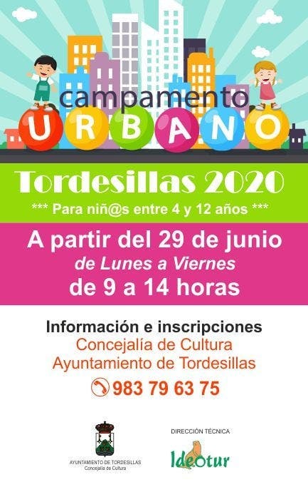 Tordesillas ofrece campamentos urbanos para los más pequeños