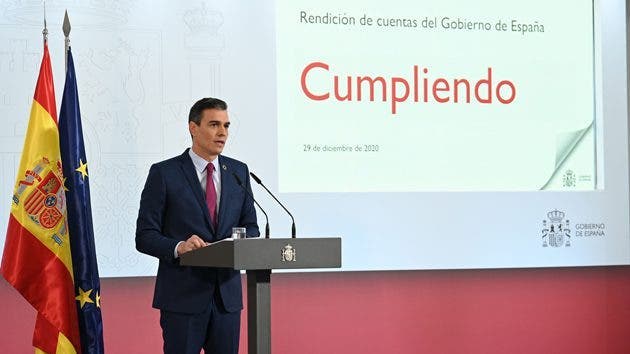 Pedro Sánchez: “2021 puede y debe ser el año de una gran recuperación, y para eso necesitamos una gran confianza”