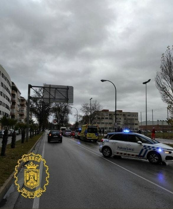 Seis personas heridas en tres accidentes en Burgos