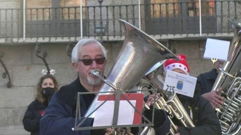 Banda Municipal – Actuación 24 de diciembre Plaza Mayor