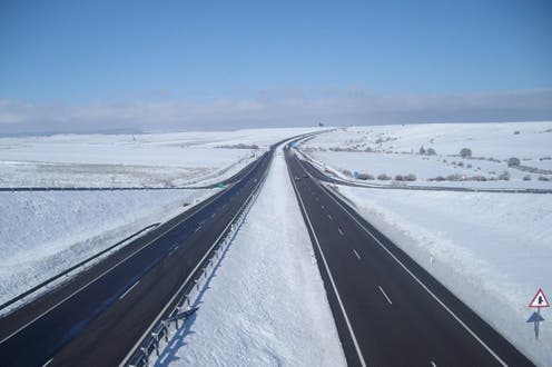 Las carreteras de la provincia se preparan para las gélidas temperaturas y posibles nevadas de este fin de semana