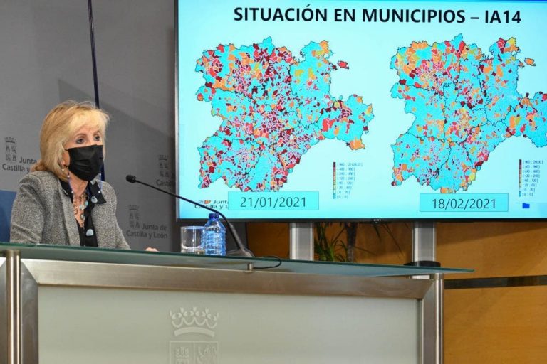 Covid: 256 nuevos casos y 13 defunciones en hospitales en Castilla y León