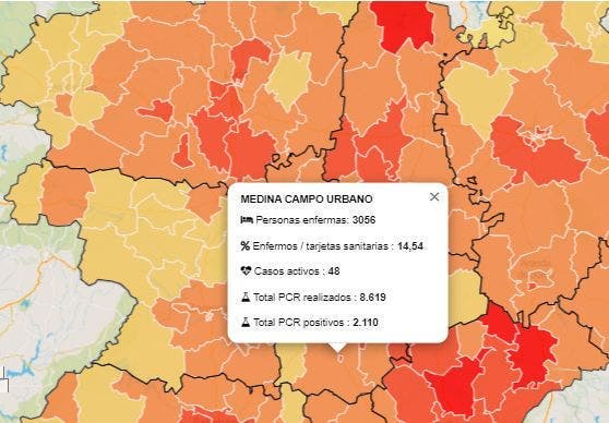 Castilla y León recibe 54.840 vacunas frente a la Covid