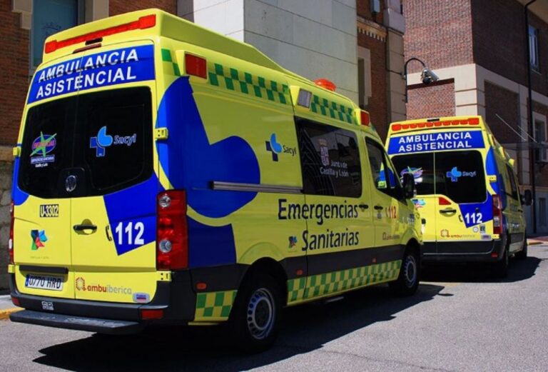 Heridos cuatro motoristas por caídas en carreteras de Castilla y León