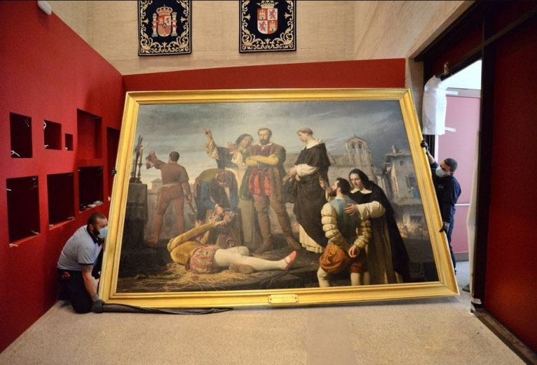 Los comuneros en el patíbulo’ llega a las Cortes para la exposición ‘Comuneros. 500 años’
