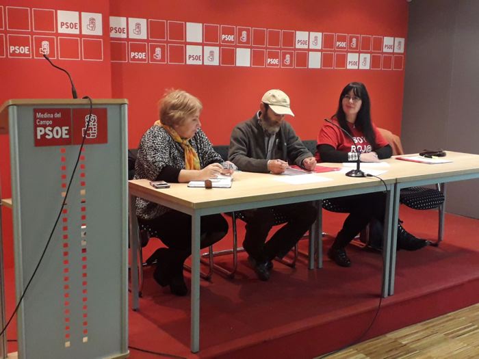 La sede del PSOE de Medina del Campo acogi? una asamblea dentro de la corriente Izquierda Socialista