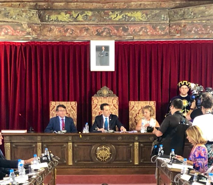 Los grupos politicos de la Diputación dan su apoyo al?Corredor de Negocios Agroalimentarios de la CL-602? propuesto por los municipios ubicados a lo largo de esta carretera