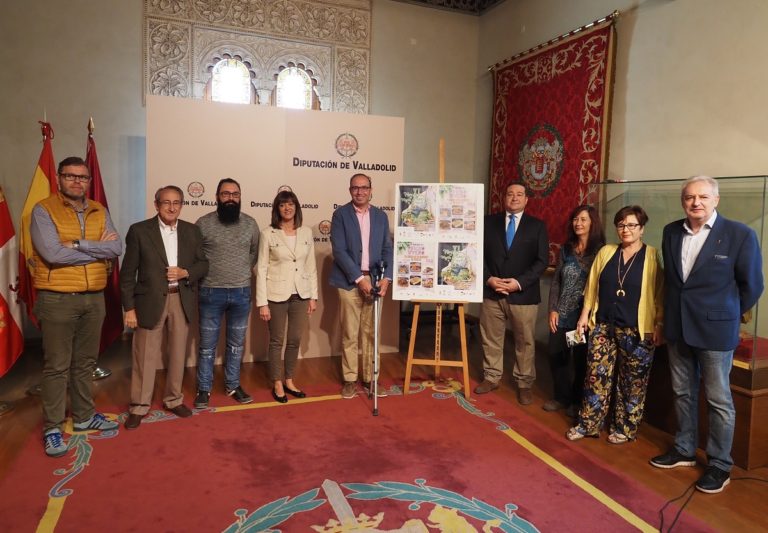 La Diputación de Valladolid presenta la XL Feria del Vino y Fiesta de la Vendimia y la X edición del Concurso del pincho Uvero de Cigales
