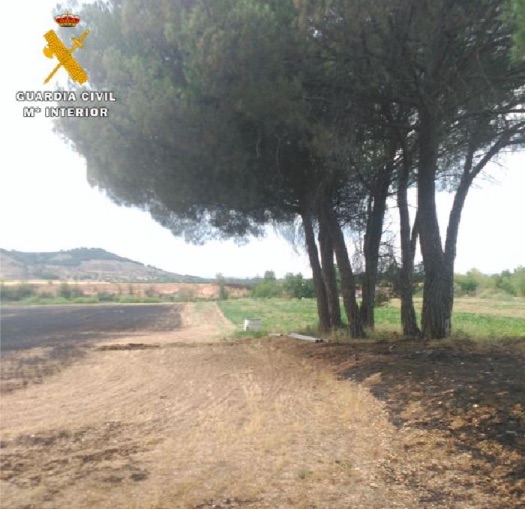 Un investigado por un delito de incendio forestal por imprudencia