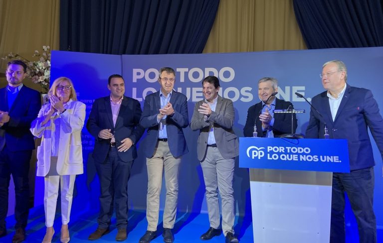 Fernández Mañueco asegura que el mejor futuro para Españaña es Pablo Casado y el Partido Popular