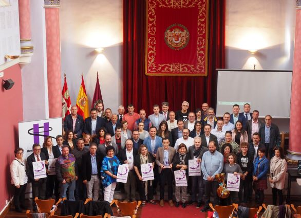 Conrado Íscar preside el acto institucional de la Red de municipios de Valladolid ?Hombres por la igualdad?.