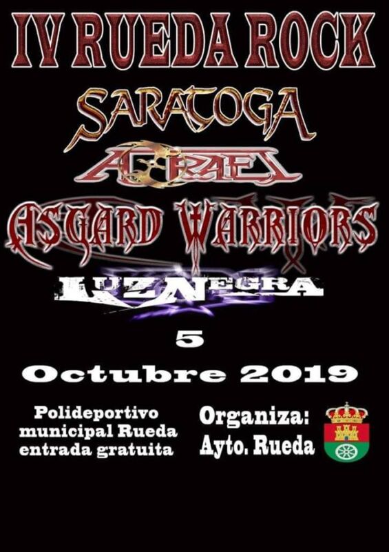 Saratoga, Azrael, Asgard Warriors y LuzNegra ofrecer?n un gran espect?culo de heavy metal en el IV Festival Rueda Rock.