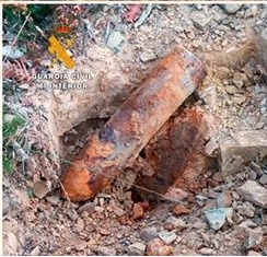 La Guardia Civil desactiva un proyectil de artiller?a de la Guerra Civil Españañola hallado en Montemayor de Pililla