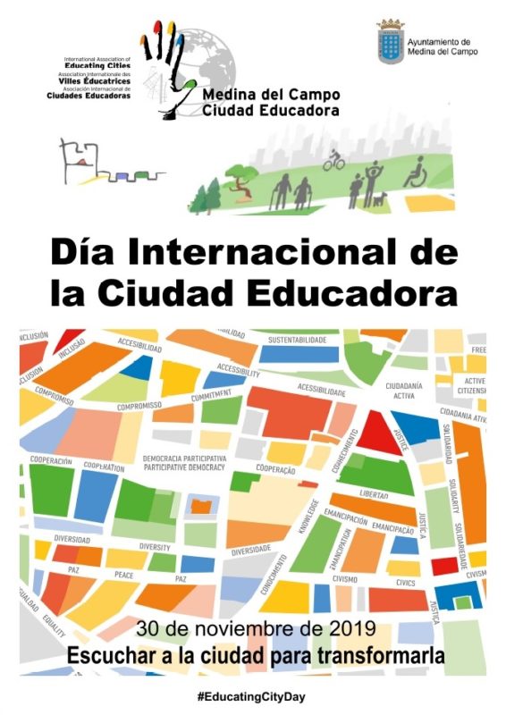 El Ayuntamiento de Medina del Campo se suma a la celebraci?n del D?a Internacional de las Ciudades Educadoras