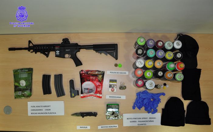 Medina del Campo: La Policía Nacional interviene varios objetos y distintas sustancias estupefacientes