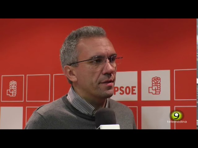 Javier Izquierdo comenta la Asamblea abierta del PSOE en Medina del Campo