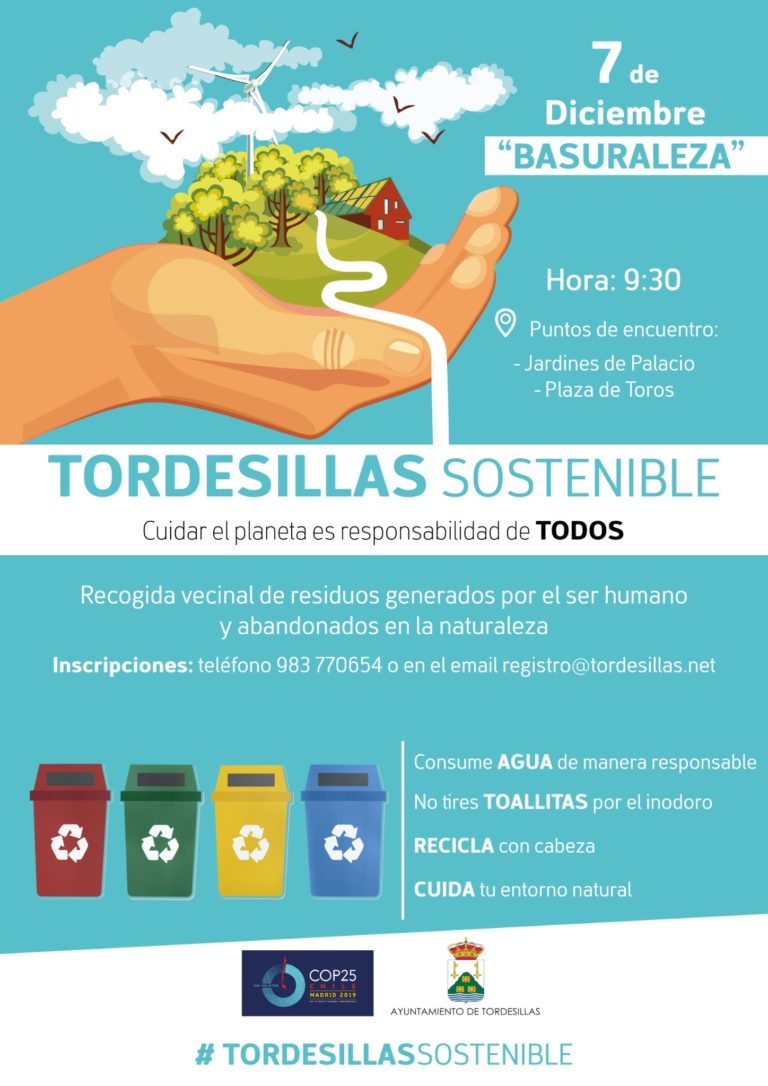 El Ayuntamiento de Tordesillas prepara una campa?a para limpiar los entornos naturales más cercanos