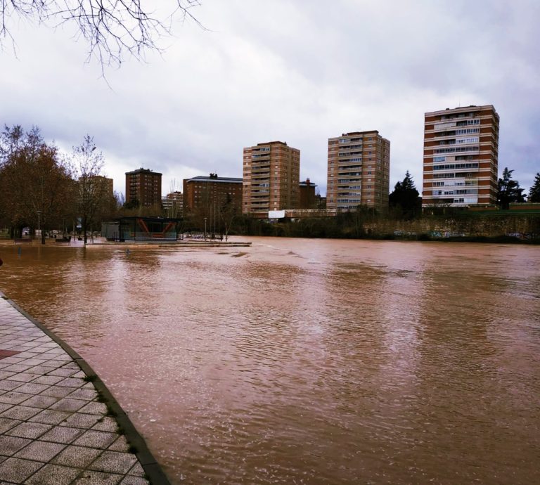 La Confederación Hidrográfica del Duero informa de doce estaciones de aforo en situación de ALARMA en las provincias de León, Palencia, Soria, Valladolid y Zamora