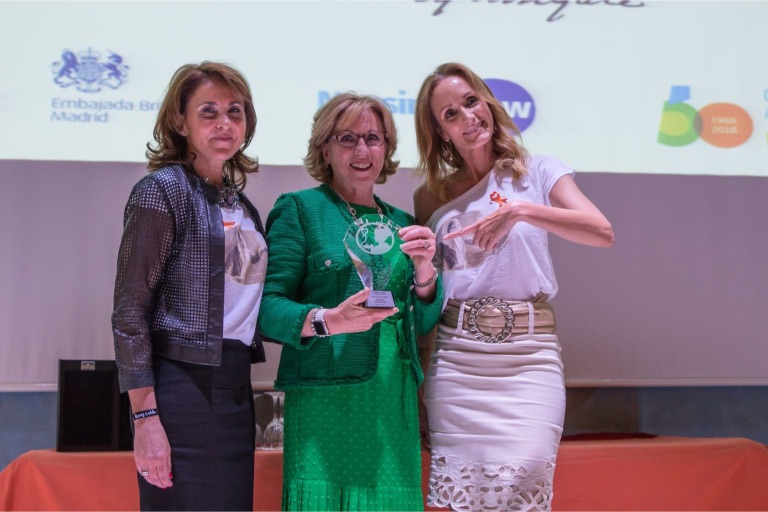 La medinense Sandra Ibarra asiste al homenaje a Florence Nightingale en el  Parlamento britúnico