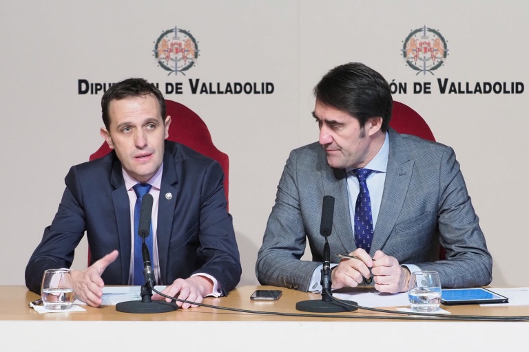 El presidente de la Diputación de Valladolid ha solicitado el apoyo de la Junta para el corredor Medina del Campo-Valladolid-Palencia