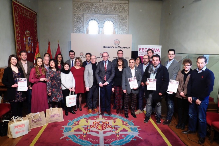 La Diputación de Valladolid y Fecosva entregan los premios del IV Concurso Escaparates de Navidad Pueblos de Valladolid