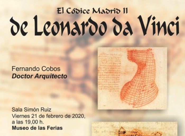 El Museo de las Ferias acoge la conferencia sobre ‘C?dice Madrid II’ de Leonardo Da Vinci