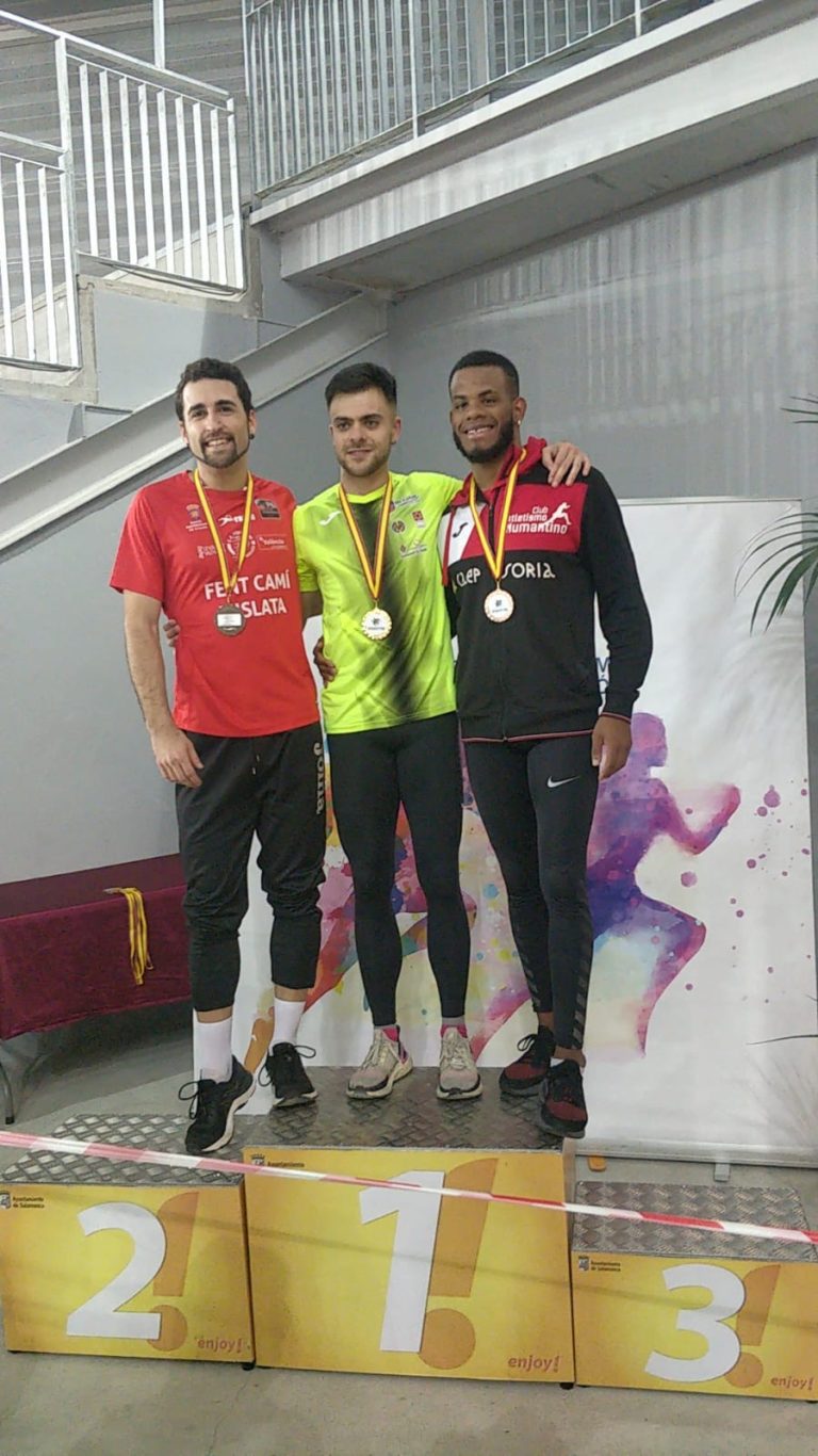 El atleta medinense Sergio Ju?rez se alza con el t?tulo de Campeón de Castilla y León