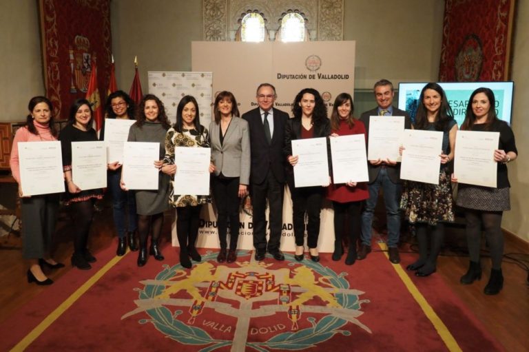 La Diputación de Valladolid acoge la entrega de diplomas a las alumnas participantes en el II Programa de Desarrollo Directivo para Mujeres en Entorno Rural.